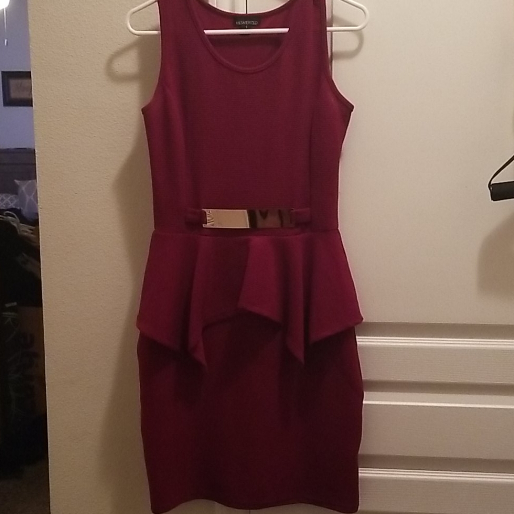 Peplum Dress